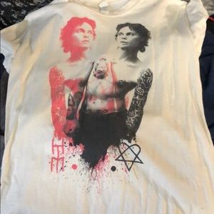 HIM Ville Vallo cream shirt hartogram L